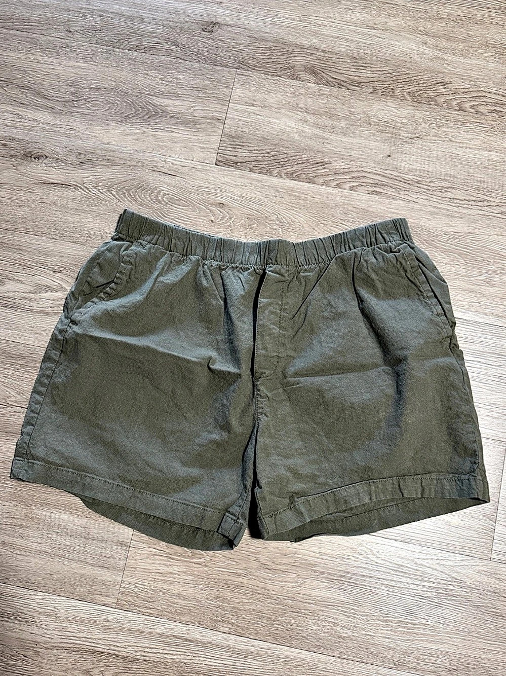 Dockers Men's Olive Flat Front Shorts